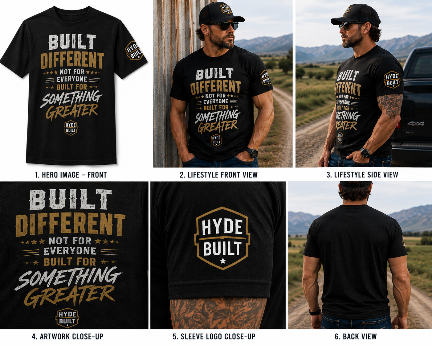 Built Different – Founders Edition Tee