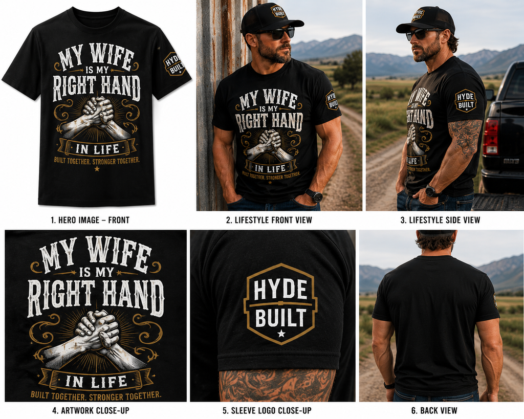 My Wife Is My Right Hand – Founders Edition Tee