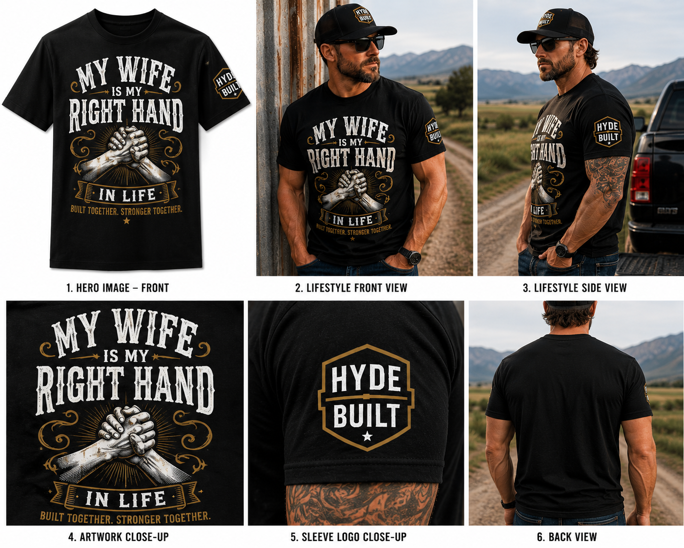 My Wife Is My Right Hand – Founders Edition Tee