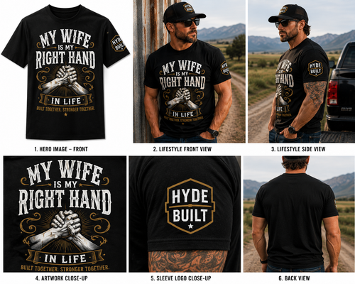 My Wife Is My Right Hand – Founders Edition Tee